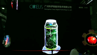 全息廣告機(jī)逐步成為店鋪招牌，櫥窗廣告主流展示載體